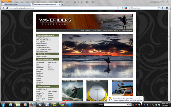 waverider surfboards